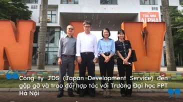 Công ty JDS – Japan Development Service trao đổi hợp tác với Trường Đại học FPT Hà Nội