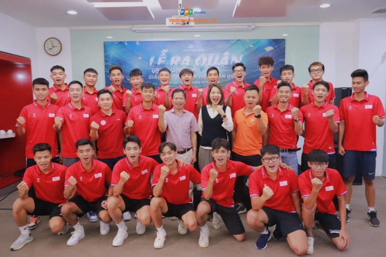 Đội bóng ĐH FPT vào vòng chung kết giải vô địch sinh viên toàn quốc 2022