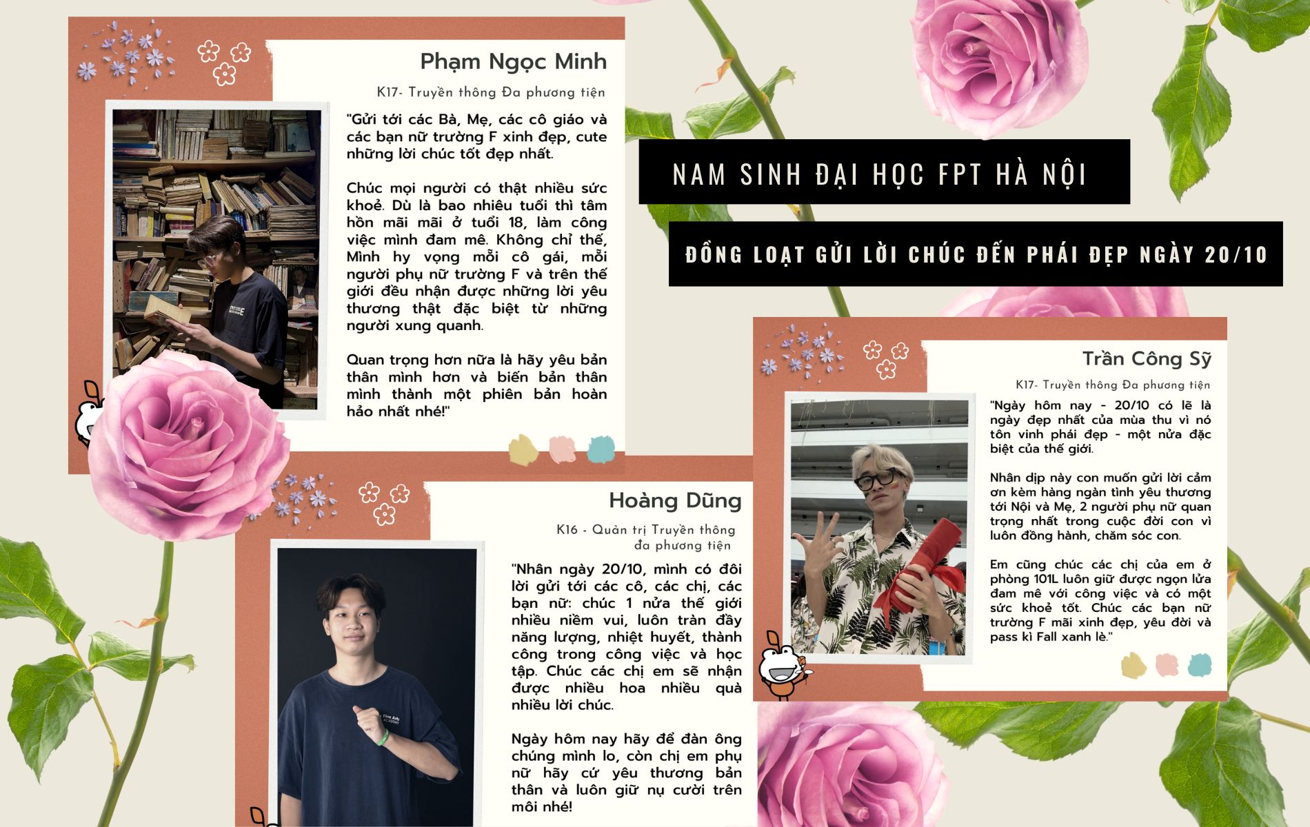 Hoa hồng Tình yêu Ảnh ghép (1900 × 1200 px) - Đại học FPT Hà Nội
