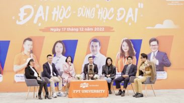 Đại học FPT Hà Nội mang sắc cam đến THPT Sơn Tây cùng talkshow Tư vấn hướng nghiệp: Đại học đừng 