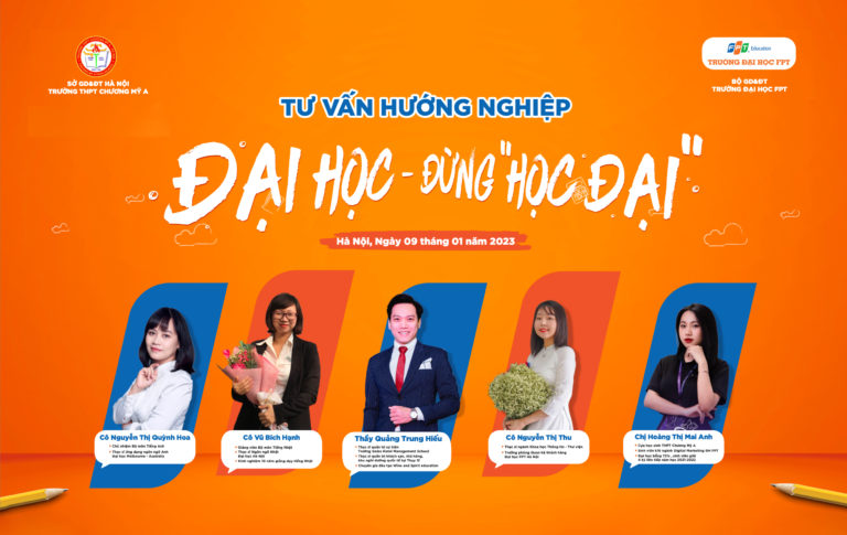 Đại học FPT Hà Nội tổ chức talkshow tư vấn hướng nghiệp: ĐẠI HỌC ĐỪNG “HỌC ĐẠI