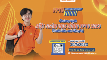 Chương trình “FPTU Scholarship 1000” hệ đại học chính quy – Trường Đại học FPT năm 2023