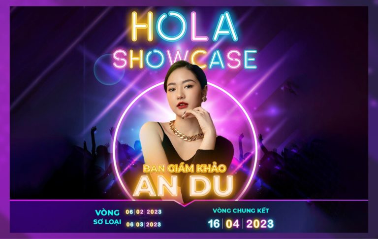 Lộ diện giám khảo đầu tiên của cuộc thi Hola Showcase 2023