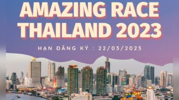 AMAZING RACE THAILAND 2023: CUỘC ĐUA KÌ THÚ PHIÊN BẢN FPTU TRỞ LẠI