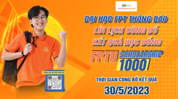 Đại học FPT thông báo lùi lịch công bố kết quả học bổng “FPTU Scholarship 1000”