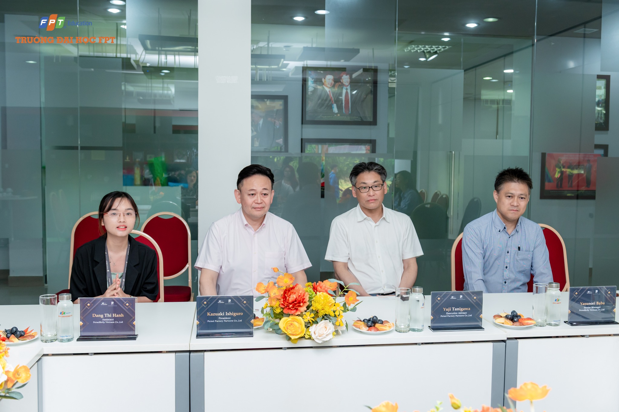 Đại học FPT Hà Nội ký kết hợp tác cùng Persol Factory Partners Co., LTD