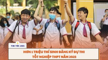 Hơn 1 triệu thí sinh đăng ký dự thi tốt nghiệp THPT năm 2023