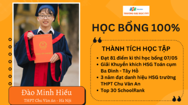 Mình đã “cưa đổ” học bổng 100% của trường F chỉ trong 2 tuần ôn luyện như thế nào?