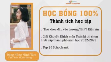 Thủ khoa đầu vào THPT Kiến An, Hải Phòng 