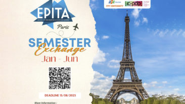 [EXCHANGE SEMESTER] Vi vu nước Pháp học công nghệ thông tin tại trường EPITA