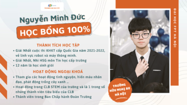 Đạt giải nhất cuộc thi KHKT cấp Quốc gia, nam sinh trường Hữu Nghị 80 giành học bổng 100% ĐH FPT