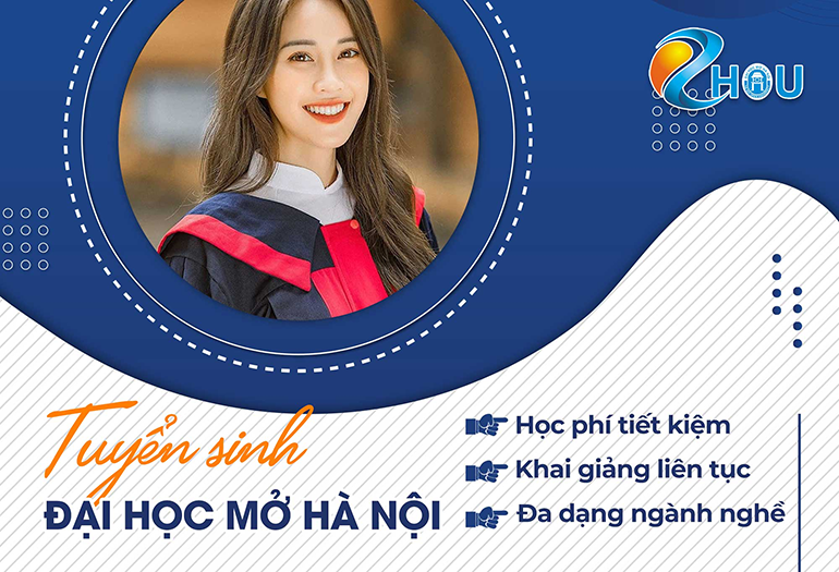 Đại học Mở Hà Nội là ngôi trường đại học đào tạo online uy tín, chất lượng