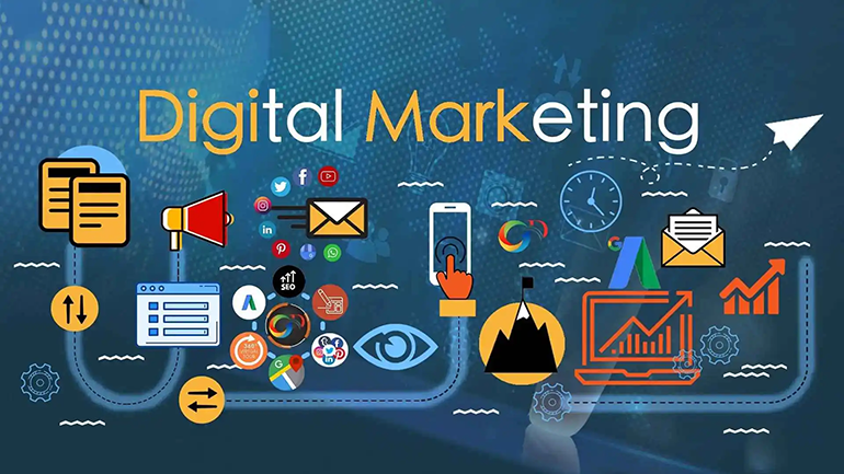Digital Marketing là các công việc triển khai hoạt động Marketing dựa trên các nền tảng số