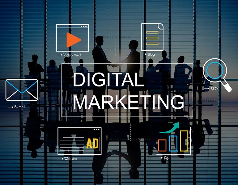 Tập trung quảng bá trên các nền tảng số là một trong các ngành của Digital Marketing