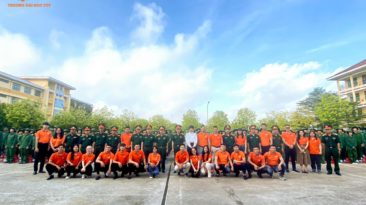 “Tân binh” K19 chính thức bước vào tháng Rèn luyện tập trung tại Xuân Hoà