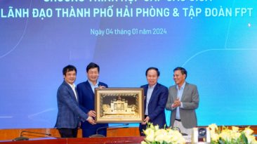 Tập đoàn FPT mong muốn đầu tư xây dựng Tổ hợp Giáo dục – Khoa học công nghệ với quy mô từ 10 – 20 ha tại Hải Phòng