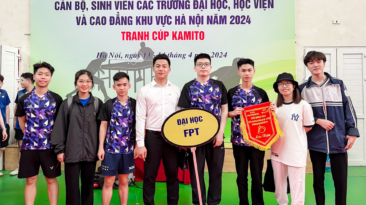 FPTU tranh cúp vô địch bóng bàn cùng sinh viên các trường Đại học - Cao đẳng Hà Nội