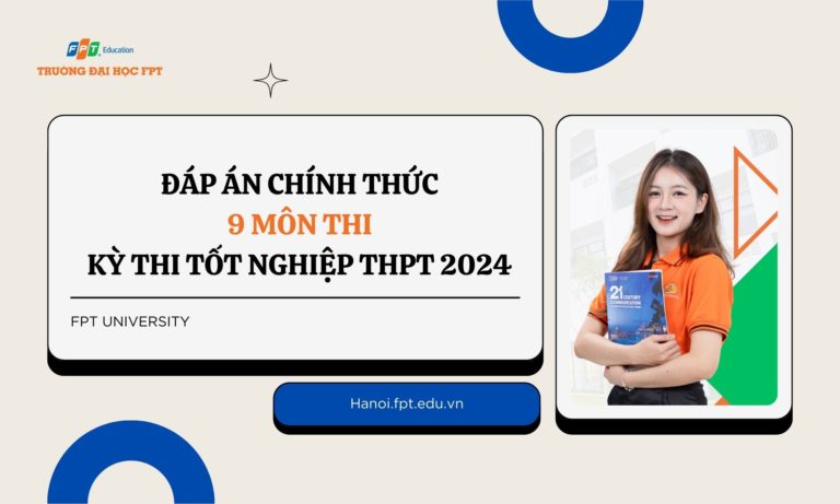 Đáp án chính thức các môn thi Tốt nghiệp THPT 2024 của Bộ GD-ĐT