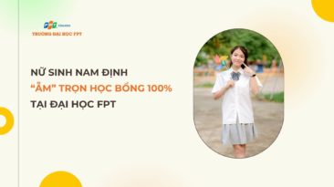 Nhận học bổng toàn phần, nữ sinh 