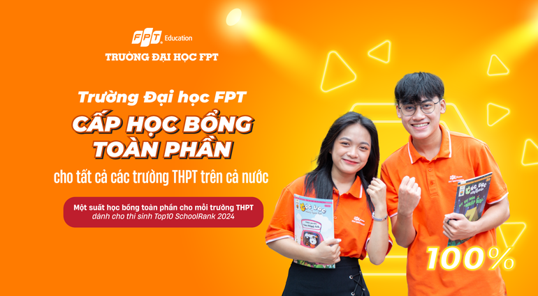 Trường Đại học FPT trao 1 suất học bổng cho mỗi trường THPT