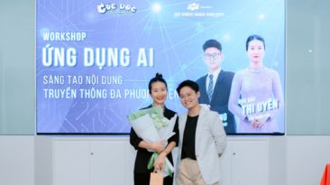 Sinh viên Đại học FPT học cách ứng dụng AI trong sáng tạo nội dung Truyền thông đa phương tiện