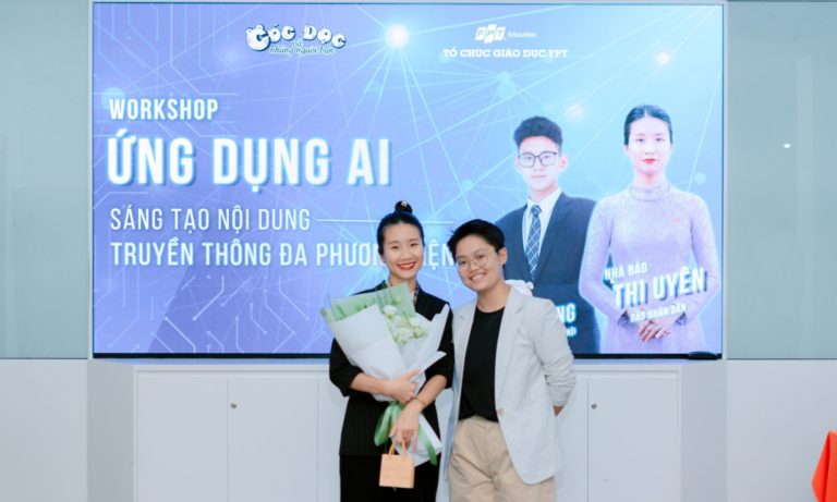 Sinh viên Đại học FPT học cách ứng dụng AI trong sáng tạo nội dung Truyền thông đa phương tiện