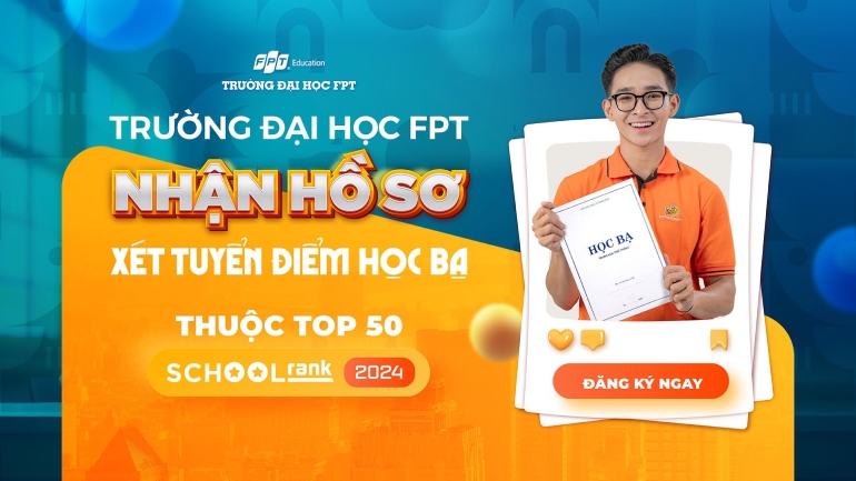 Thí sinh trúng tuyển cần đạt Top50 theo xếp hạng trên SchoolRank