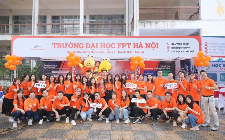 Trường Đại học FPT có nhiều chuyên ngành khác nhau.